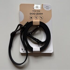 Wild One Water-Resistant Blue Dog Leash - Small (Dogs up to 30 lbs) - Black